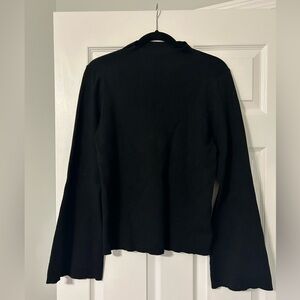 The Arlowe Bell-Sleeve Sweater by Maeve